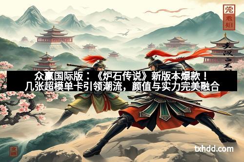 众赢国际版：《炉石传说》新版本爆款！几张超模单卡引领潮流，颜值与实力完美融合